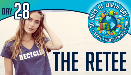 Day Twenty-Eight - The Retee recycled eco t-shirt by District